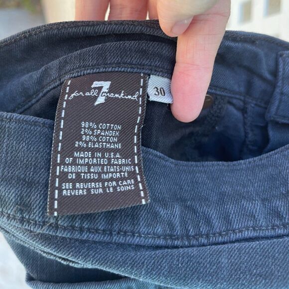 7 For All Man Kind- Blue Jeans- Size 30, Length 39 - Picture 5 of 5